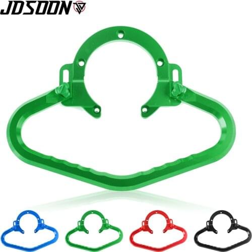For KAWASAKI NINJA ZX6R ZX10R ZX9R ZX ZZR600 Motorcycle CNC Passenger Handgrips Hand Grip Tank Grab Bar Handles Armrest