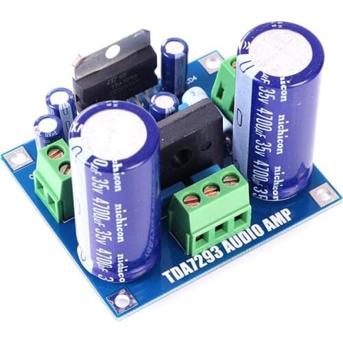 KYYSLB AC Dual 12V~50V 100W High Power TDA7293 Mono Fever-grade Power Amplifier Board Ultra-wide Power Supply Amplifier20Hz-20Kz