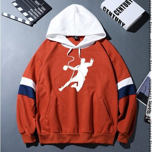 New Novelty handball hoodies men Fashion sweatshirts casual Cotton Mens designs creative skateboard pullovers streetwear