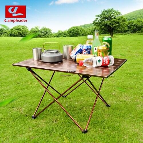 Outdoor Camping Aluminum Alloy Folding Table, Barbecue Table, Portable and Easy Drawing Table, Picnic Table Wholesale