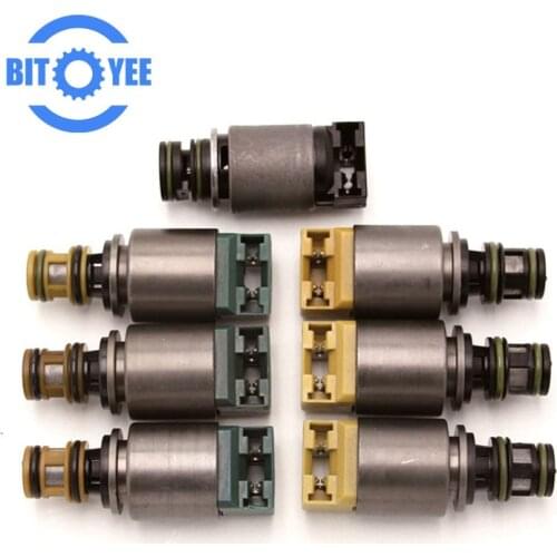 7PCS 6HP19 6HP26 6HP32 Transmission Solenoids For BMW X3 X5 AUDI A4 A6 A8 Q7