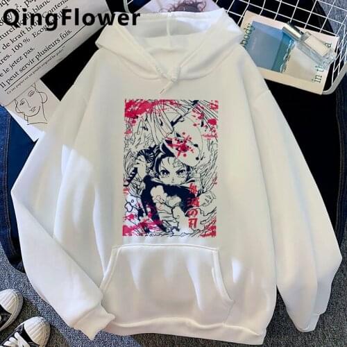 Kimetsu No Yaiba Demon Slayer hoodies male 2021 hip hop graphic grunge male hoody printed plus size
