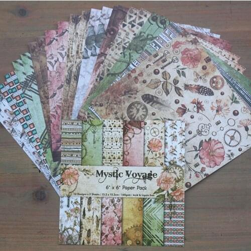 Vintage Material Paper DIY scrapbooking junk journal base collage gift packaging decoration material paper