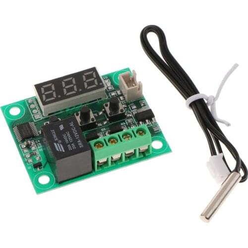W1209 50-110degree 12V Digital Thermostat Temp Control Switch Sensor Module 48.5 x 40mm