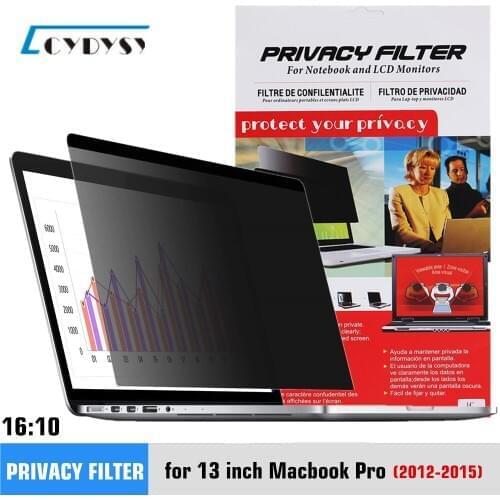 13.3 inch Privacy Screen Filter for MacBook Pro A1425/A1502/A1278 Laptop