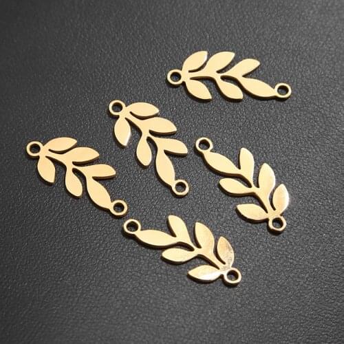 20pcs/lot well polished stainless steel Connector Charm Pendant Craft Supplies Finding for Necklace and Bracelet Jewelry Making