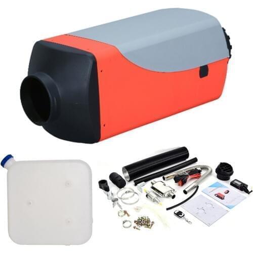 8KW 12V 24V Diesel Heater LCD Display Car Heater Low Noise Parking Fuel Auxiliary Heater With Remote Control For RVs Webasto