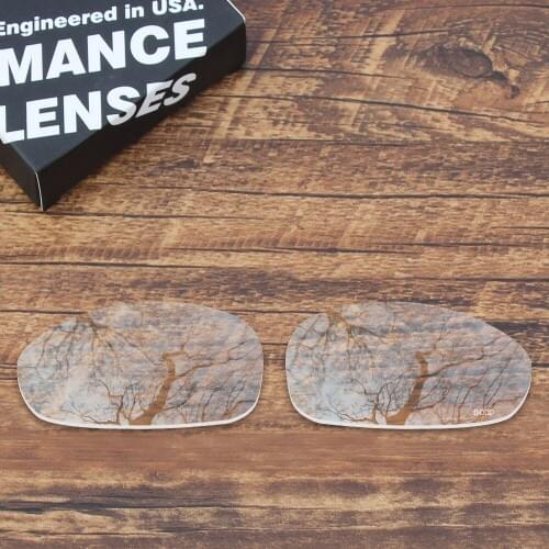 ToughAsNails Resist Seawater Corrosion Polarized Replacement Lenses for Oakley Juliet Sunglasses Clear Color (Lens Only)