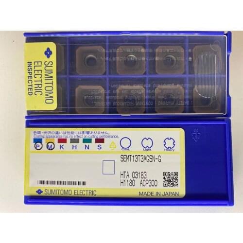 SEMT13T3AGSR-G ACP300 10pcs Original Japan Sumitomo Cutting Tool