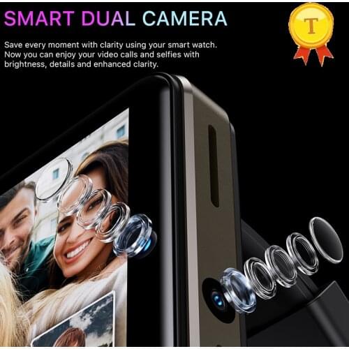 Best Android system smart phone Watch with Dual Camera Video Call 4G GPS Wifi smart watch 32G play Game wristwatch pk s999 kw88