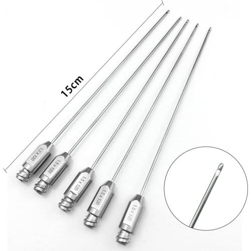 Liposuction Cannulas Autoclavable Micro Cannula 2 Hole Used for Facial Liposuction
