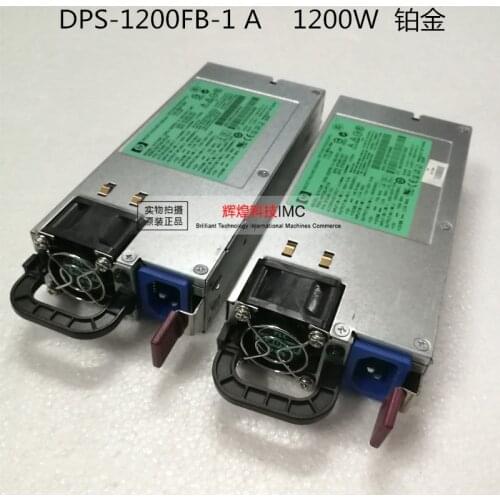 HP 1200W platinum power supply 1200W dps-1200fb-1 a 579229-001 570451-001