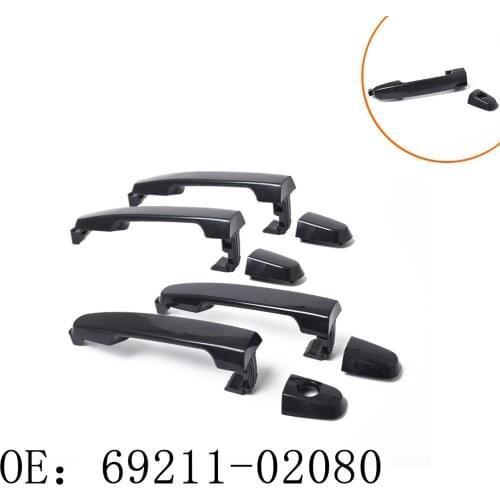 4 Pcs High Quality Toyota Matrix Corolla 03-08 Front Rear Left Right Door Handle 69211-02080