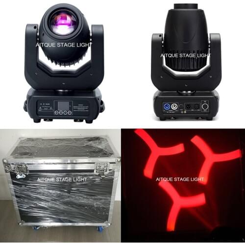 6lights+Flycase)Led moving heads professional spot 150w led moving head gobo 150 w led moving head light