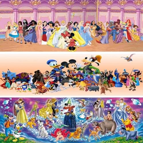 5D Diamond Painting Disney Princess Mickey Large Painting Cross Stitch Embroidery Handmade Mosaic Home Decoration