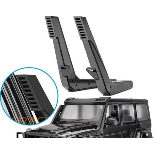 Black Rubber Snorkel for 1/10 RC Crawler Car Traxxas TRX-4 G500 TRX-6 G63 6x6 exhaust pipe Accessories G162DB