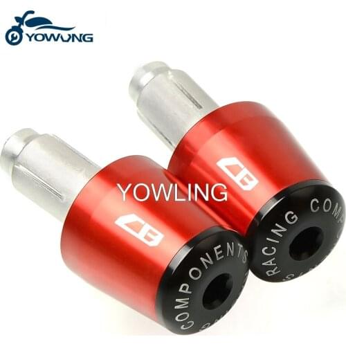 For HONDA CB650F CBR650F 2014-2018 15 16 17 Motorcycle 7/8" Handlebar Grips Bar End Plug Caps CB300F CB400X CB400 CB250 CB600