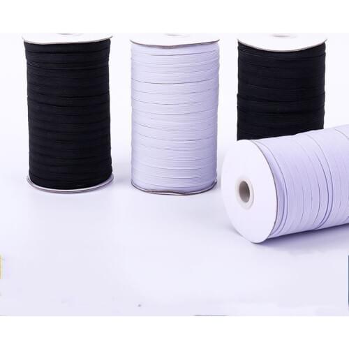 3/6/8/10/12mm 5yards/Lot High-Elastic Sewing Elastic Ribbon Elastic Spandex Band Trim Sewing Fabric DIY Garment Accessories