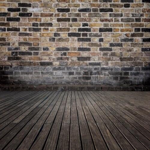 Yeele Brick Wall Wooden Board Retro Grunge Photocall Photography Backdrops Personalized Photographic Background For Photo Studio