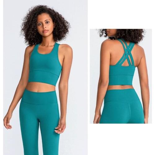 Hot Sale High Quality75% Nylon25% Spandex Sexy Yoga Set Women Sports Suit Tights Sportswear Workout Fitness Running Gym Clothing