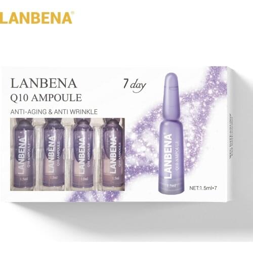 LANBENA Ampoule Anti-Aging Serum Anti Wrinkle Face Essence Facial Skin Care Lifting Firming Moisturizing Russian Fast Shipping