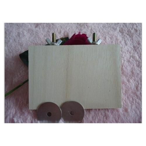 LHXMAS PET TOYS Totoro parrot hamster pet jumping platform pedal Station Bar 13*9CM