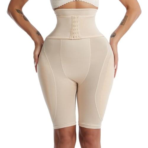 S-6XL Butt Lifter Hooks Shapewear Waist Full Body Shaper Pad Fake Buttocks Lingerie Butt Hip Enhancer Fake Shapwear Bodysuit