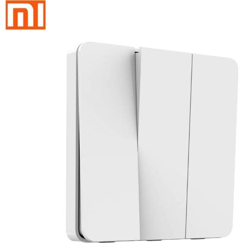Xiaomi Mijia switch can control traditional lights / one control two controls / security / wall switch / three control