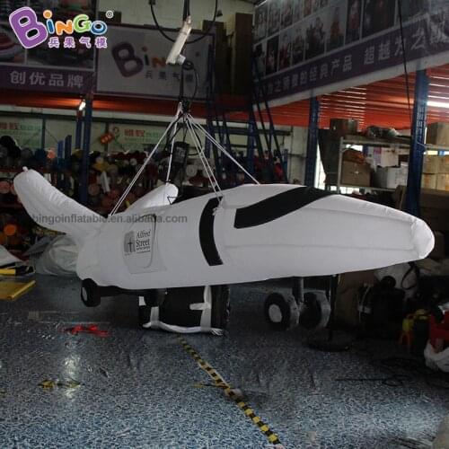 Personalized 2.5m long big hanging inflatable air plane / inflatable plane / inflatable aircraft toys