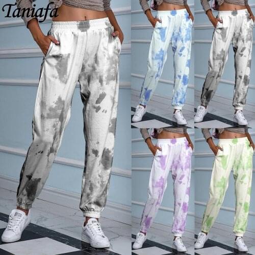TANIAFA Women's Trousers Harem Pants