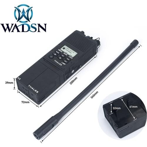 WADSN Tactical (UV) MBIT PRC-148 Dummy Radio Case Airsoft PRC 148 Talkie Walkie case 1:1 No Function dummy Headsets Accessories