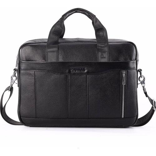 YIANG Men's Leather Briefcases