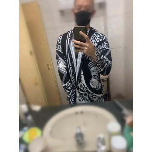 YK12143 Fashion Mens Shirts 2020 Runway Luxury famous Brand European Design party style Mens Clothing