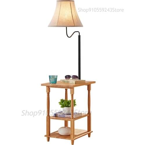 American Magazine Table, Bedside Table, Living Room, Sofa, Telephone Corner, Simple, Modern, Small Tea Table, Floor Lamp