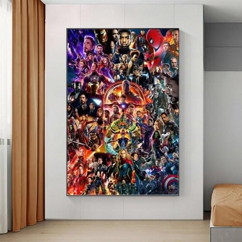 Diamond Painting Avengers EndGame Full Square/Round Drill 5D Diamond Embroidery Diamond Picture of Rhinestones Home Decor Gift