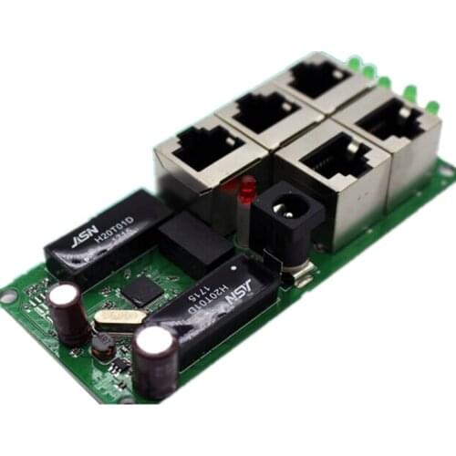 ANDDEAR mini Motherboard price 5 port switch module manufaturer company PCB board 5 ports ethernet network switches module