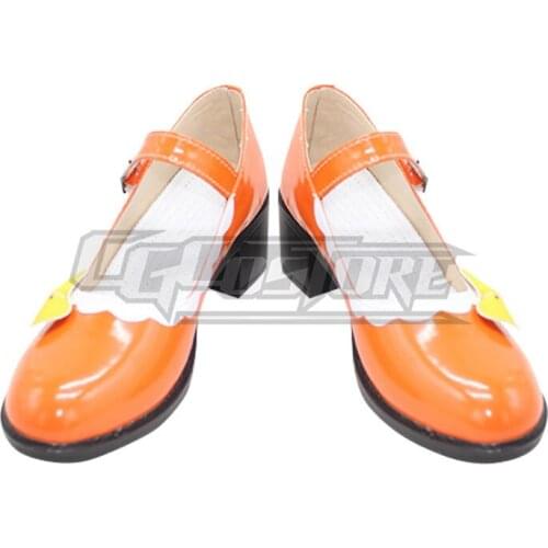 Anime Cosplay Shoes Boots THE IDOLM@STER MILLION LIVE! Suou Momoko Hand-made Leather Christmas Halloween Free ship ACS-1200