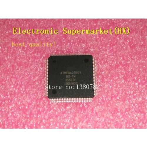 Free Shipping 2pcs/lots ATMEGA2560V-8AU ATMEGA2560 QFP-100 New original IC In stock
