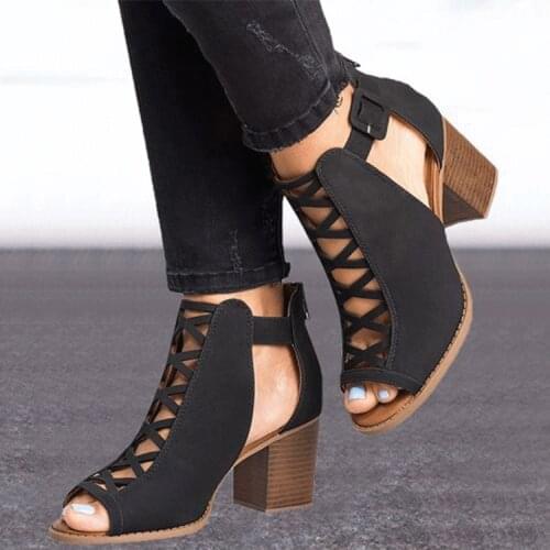Classic New Summer Fish mouth Women Sandals Elegant Sky High Heels Bling sudes Sandals Woman Sexy Ladies Party Club Dress Shoes
