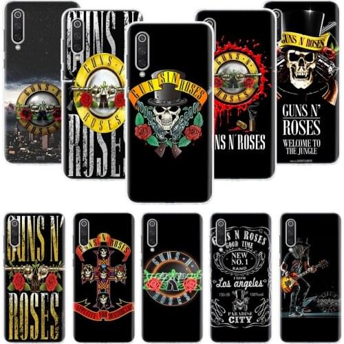 Guns n roses Good Time Case for Xiaomi Redmi Note 10 9 9S 8 7 6 8T 8A 7A 6A S2 K30 K20 MI 9 8 CC9 F1 Lite Pro Soft TPU Phone Cov
