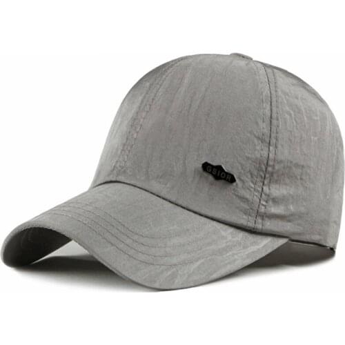 New Fashion Letters Embroidered Mens Quick-drying Baseball Cap Solid Color Women Outdoor Sun Hat Summer Adjustable Snapback Cap