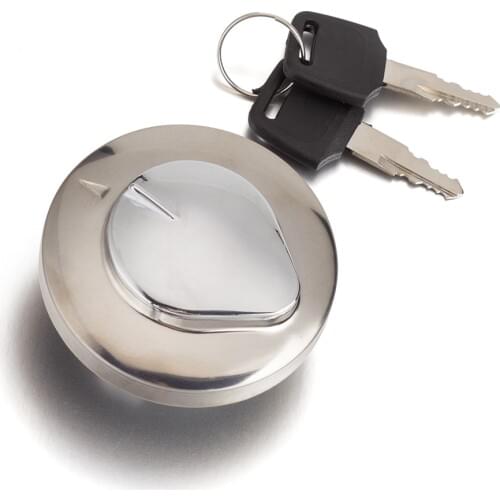 2 Keys Tank Lock Cover Set Fuel Gas Cap for Honda Shadow Spirit VT750 DC C2 VLX VT600