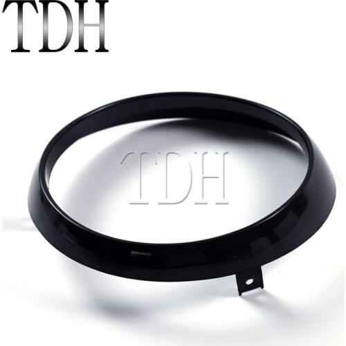 Motorcycle Headlight Cover Rim Vespa Primavera 50 125 150 Black Matte For Vespa Primavera 125cc 150cc 2takt 4T 2V 4V