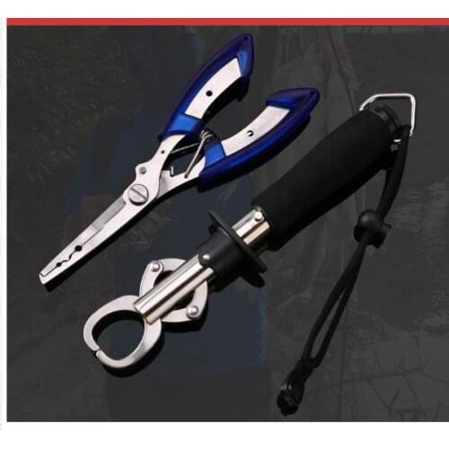 Luya pliers, multi-function stainless steel pliers, portable fish control device, fishing tools