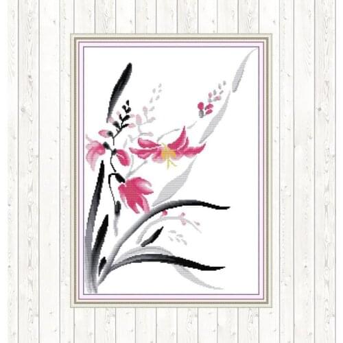 Daffodils Needlework Embroidery Patterns Embroidery Kits Cross Stitch Package 14ct 11ct Count Print Canvas DIY Crafts Home Decor