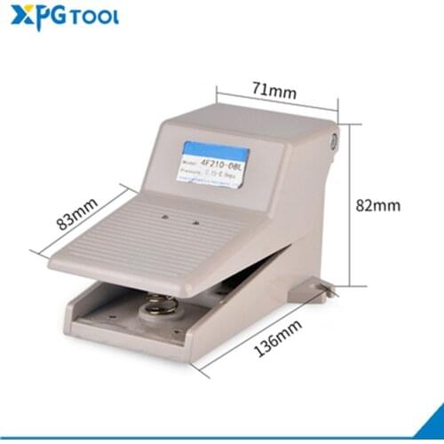 Foot switch controller pad printer foot pedal type with line power button 220v spot welding machine accessories pedal