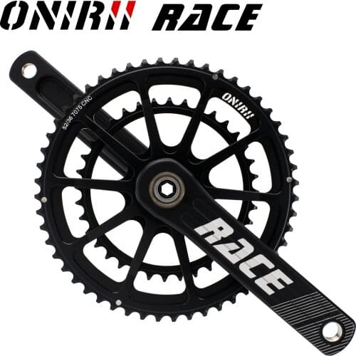 ONIRII RACE 2 x 10 / 11 / 12 Speed Road Crankset Chainset Chain Wheel 170mm / 172.5mm / 175mm, Crank 50/34T, 52/36T,53/39T, New