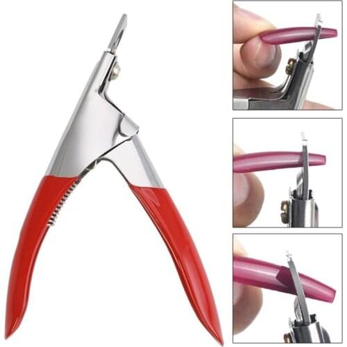 Professional Nail Art Clipper Fake Nail Cutter False Tips Edge Cutters Nail Clippers for Acrylic Nails Manicure Nail Art Tools