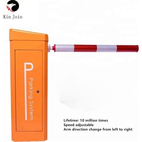 KinJoin High level water proof Parking Barrier/Solar system Power Parking Lot Barrier Gate