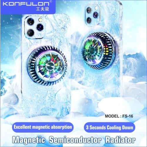 Universal Mobile Phone Radiator Portable Back Clip Mobile Phone Cooling Fan Shell USB Cooling Pad Game Silent Radiator Bracket